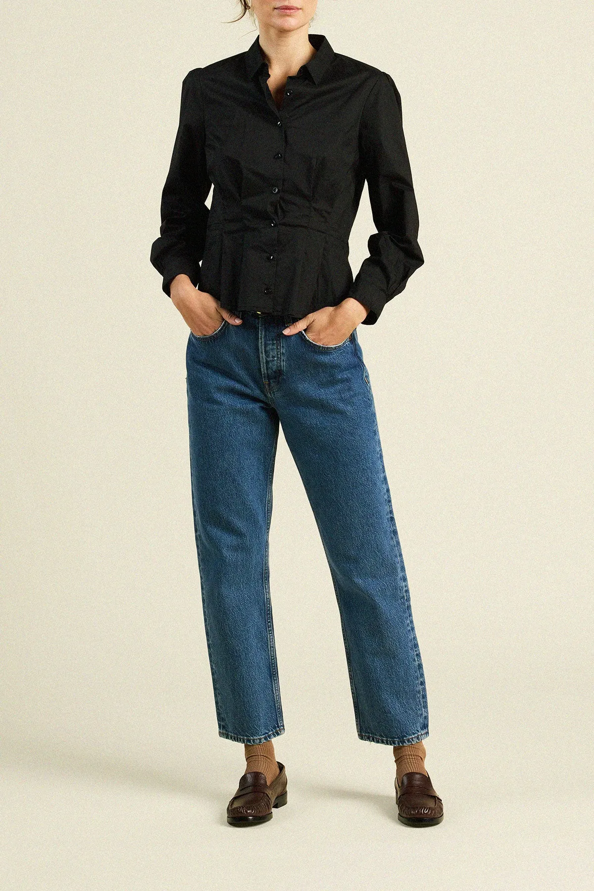 Valentina Blouse Black sold by Trovata product image thumbnail 2