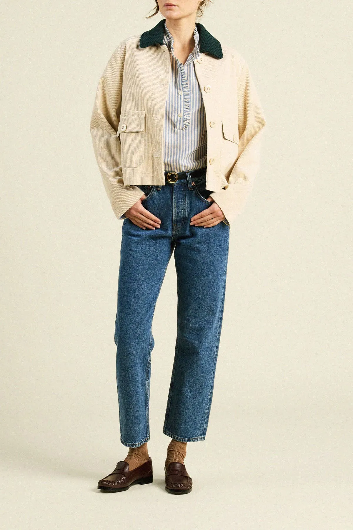 Atlas Jacket Oat sold by Trovata product image thumbnail 3