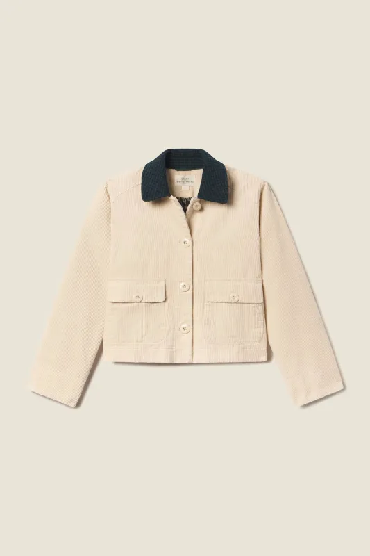 Atlas Jacket Oat sold by Trovata