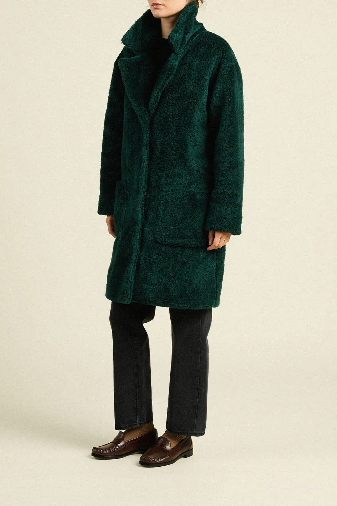Obriana Coat Ponderosa Fleece sold by Trovata product image thumbnail 4