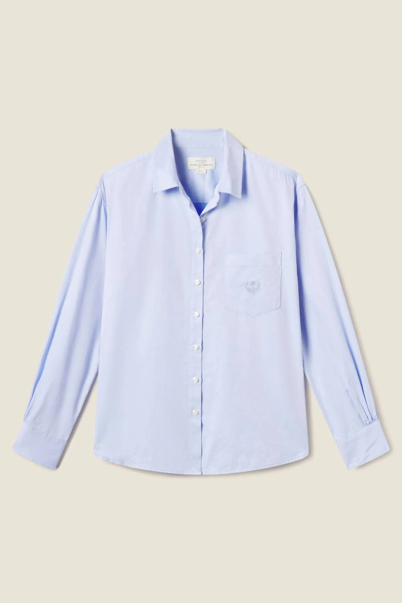 Blake Oversized Shirt Light Blue sold by Trovata product image thumbnail 2