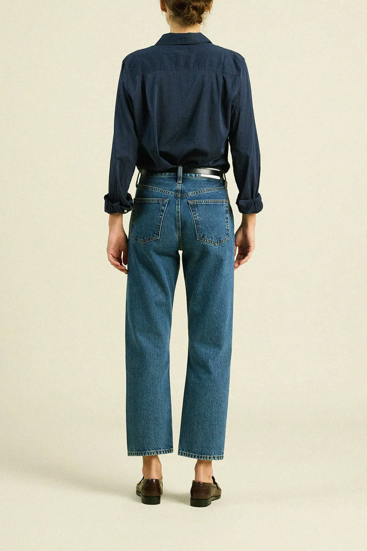 Grace Classic Shirt Navy sold by Trovata product image thumbnail 4