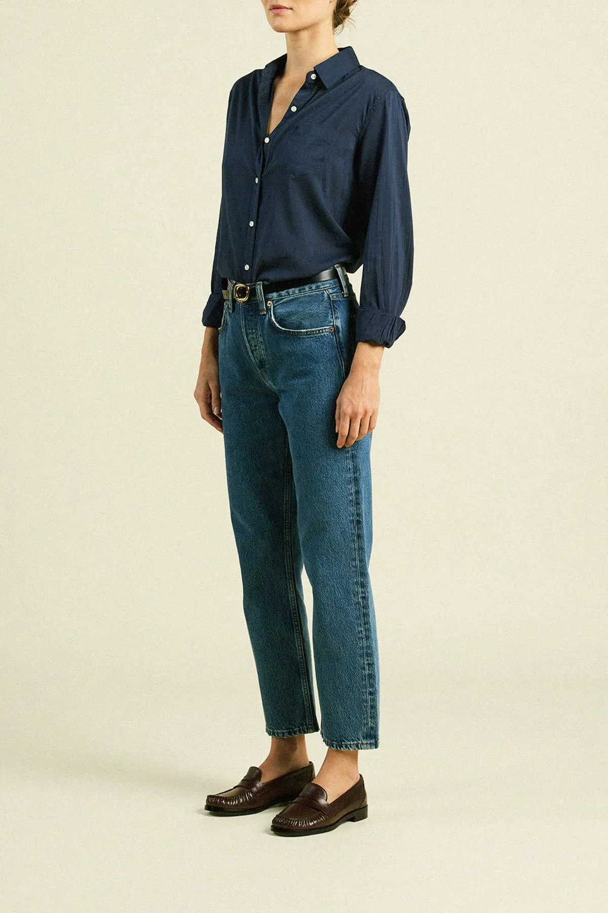 Grace Classic Shirt Navy sold by Trovata product image thumbnail 3