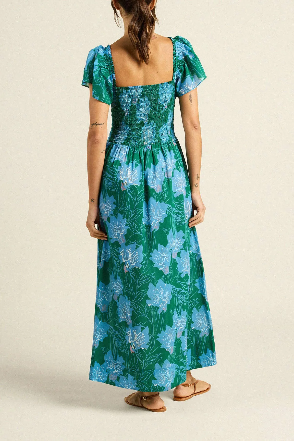 Esme Dress Blue Orchid sold by Trovata product image thumbnail 4