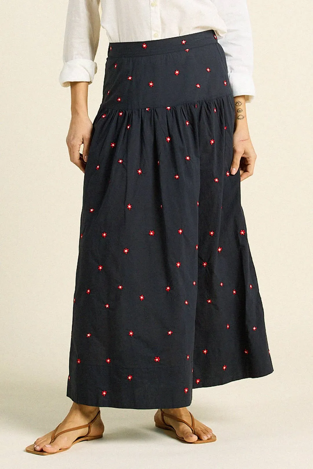 Lydia Skirt Daisy Dot sold by Trovata product image thumbnail 2
