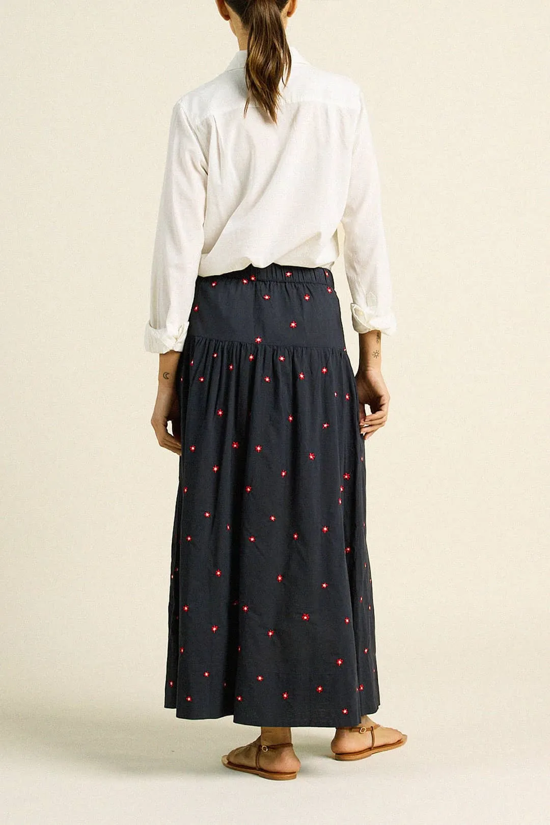 Lydia Skirt Daisy Dot sold by Trovata product image thumbnail 3