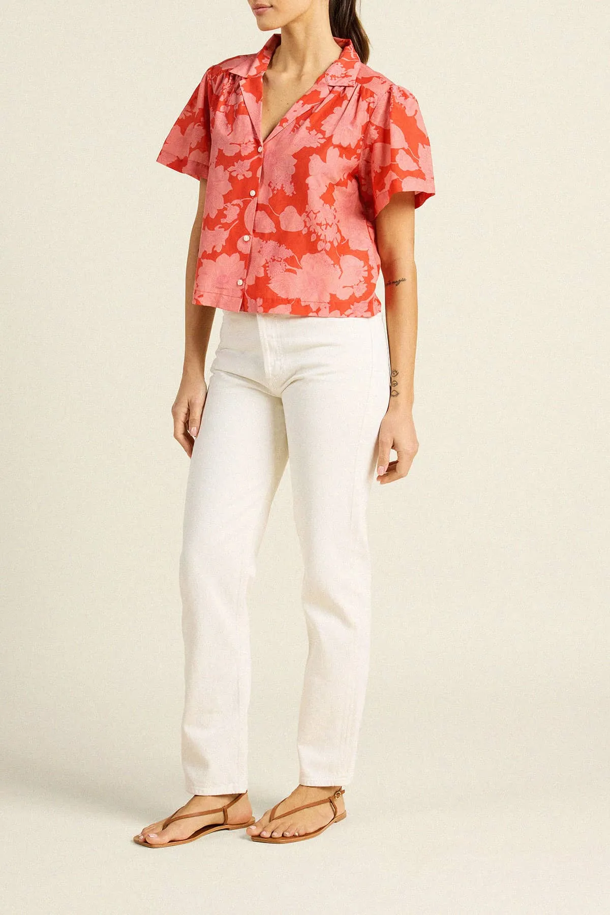 Helene Blouse Roseglow sold by Trovata product image thumbnail 2