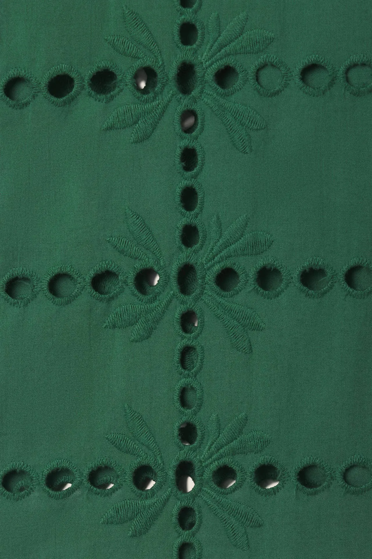 Celeste Dress Emerald Eyelet sold by Trovata product image thumbnail 5