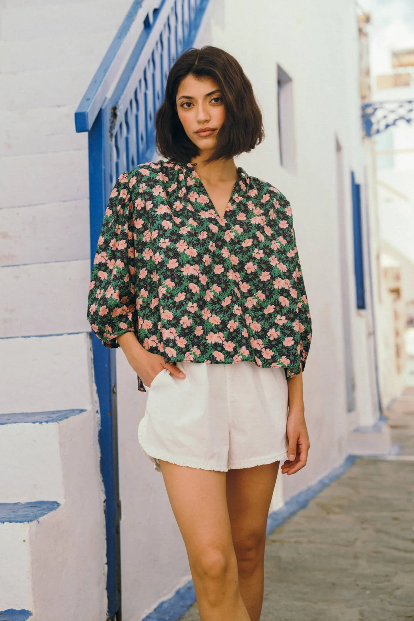 Orly Blouse Petunia sold by Trovata product image thumbnail 2