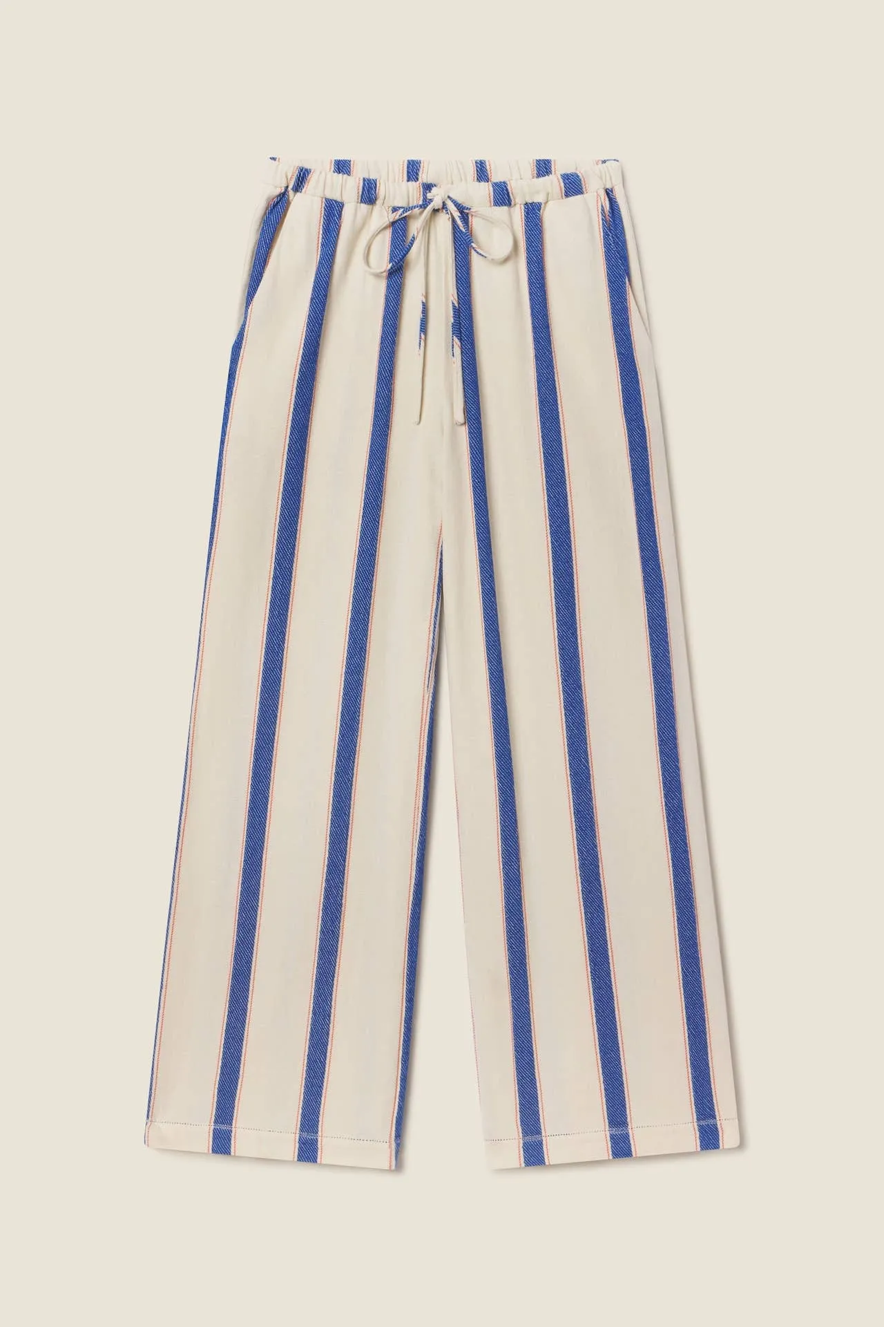 Vera Pant Awning Stripe sold by Trovata