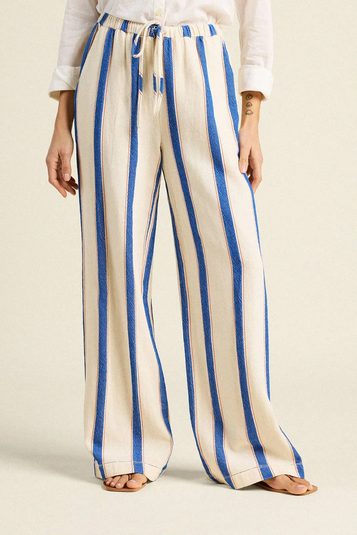 Vera Pant Awning Stripe sold by Trovata product image thumbnail 2