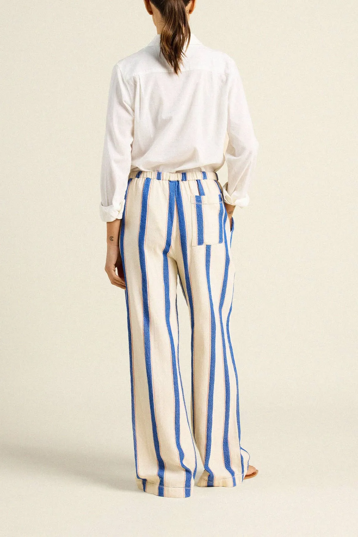Vera Pant Awning Stripe sold by Trovata product image thumbnail 4