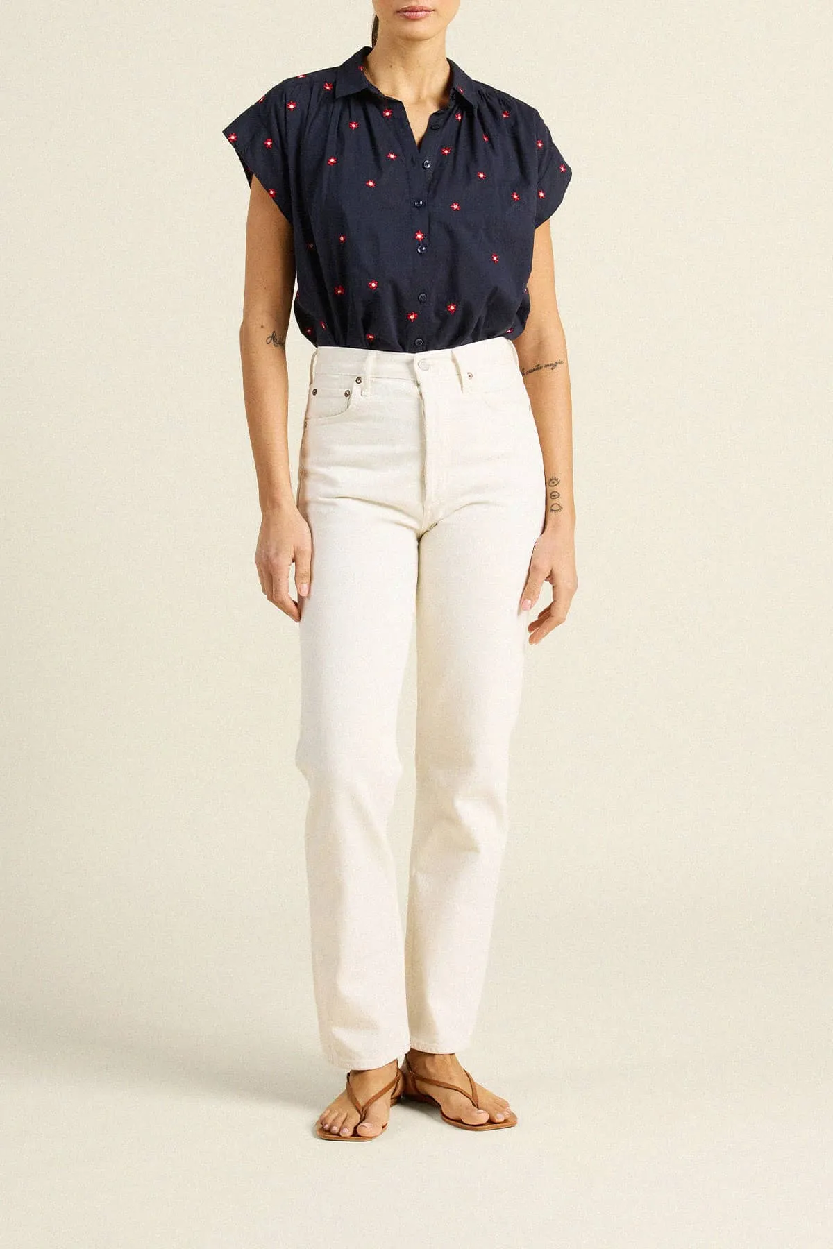Della Shirt Daisy Dot sold by Trovata product image thumbnail 2