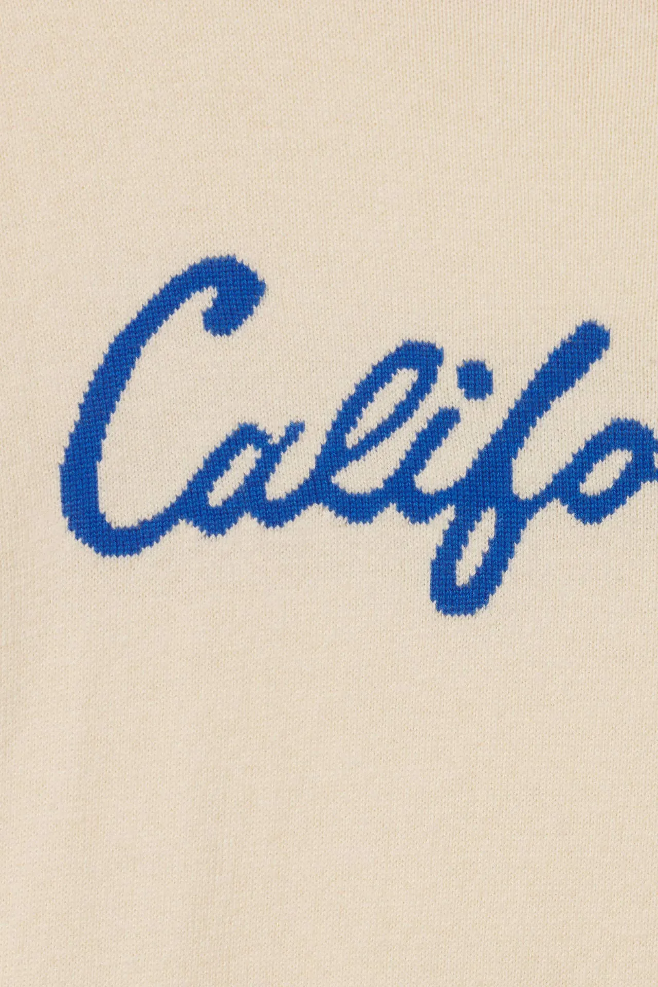Ryann Sweater Antique White With Blue California sold by Trovata product image thumbnail 5