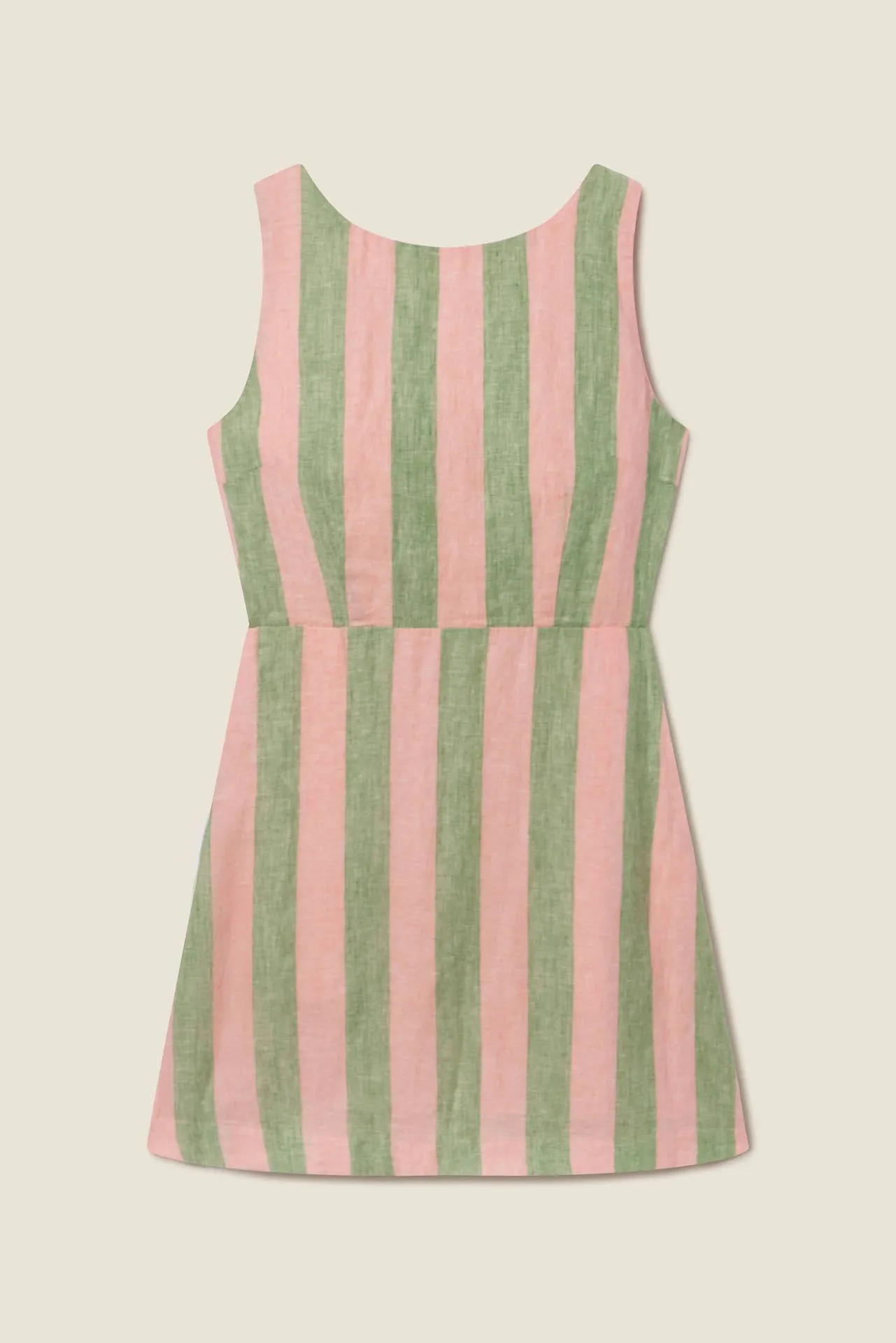 Rosalie Dress Watermelon Stripe sold by Trovata