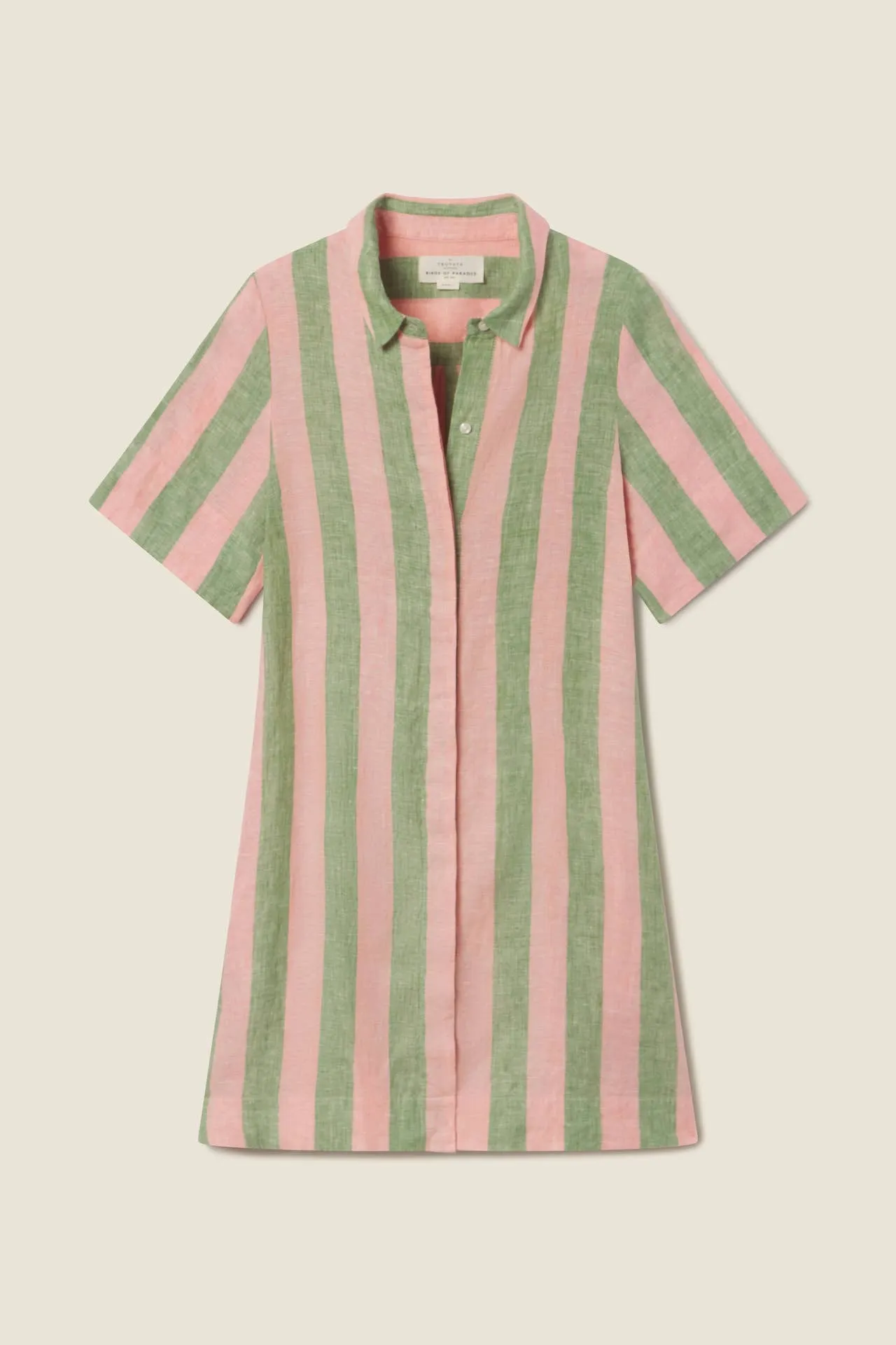 Dana Dress Watermelon Stripe sold by Trovata
