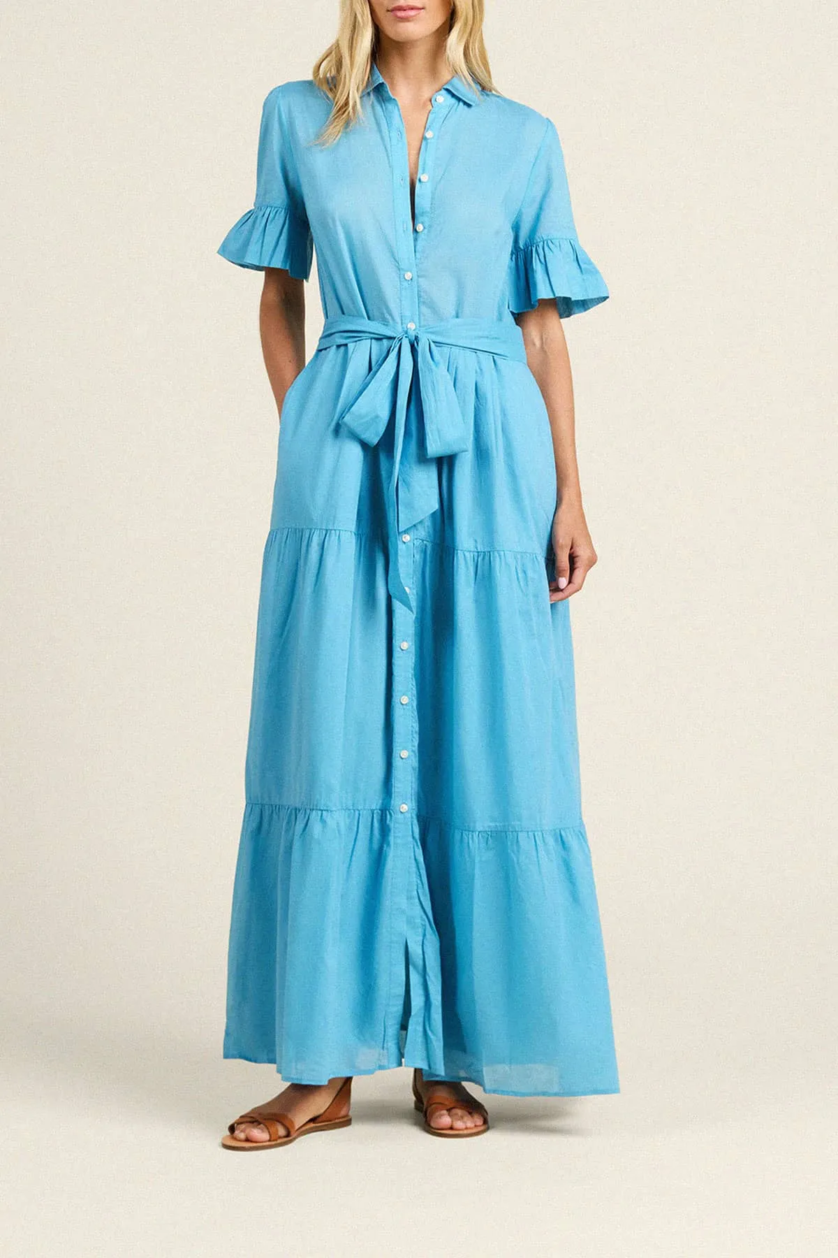Martine Dress Larkspur sold by Trovata product image thumbnail 3