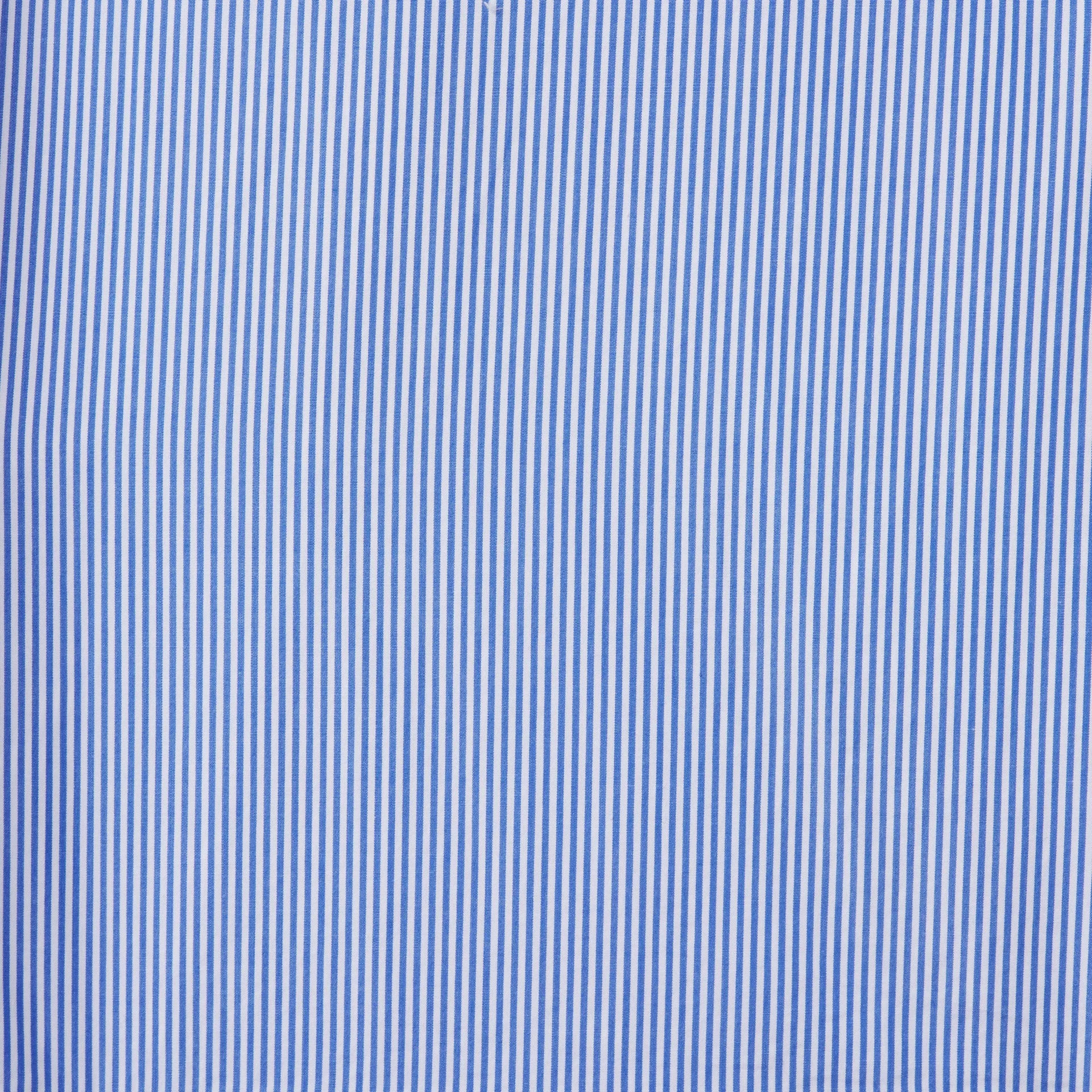 Marianne B Ruffle Sleeve Shirt Blue/White Stripe sold by Trovata product image thumbnail 5