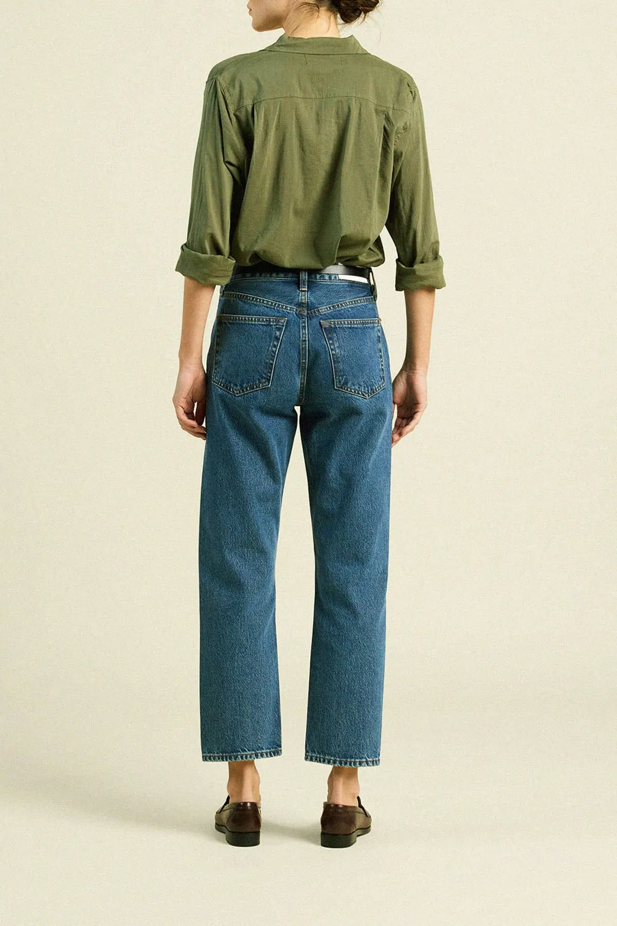 Grace Classic Shirt Olive sold by Trovata product image thumbnail 5