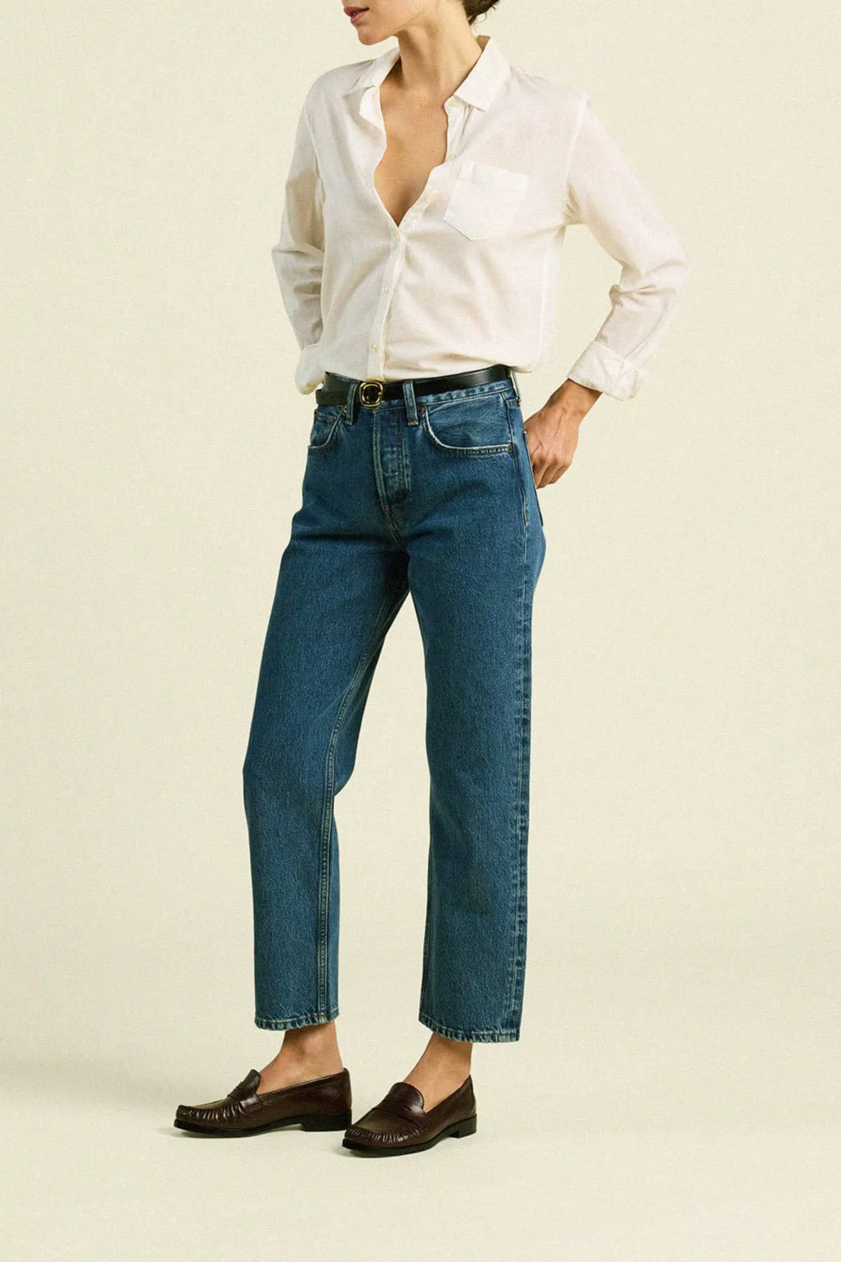 Grace Classic Shirt Antique White sold by Trovata product image thumbnail 4