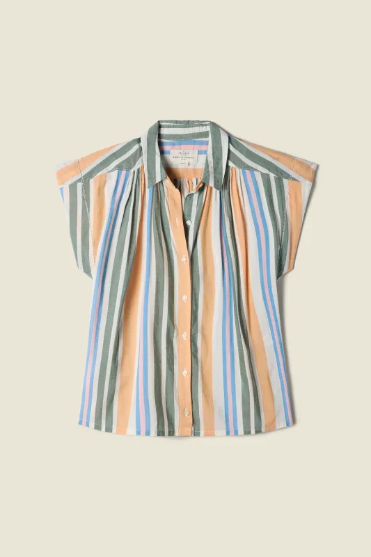 Della Shirt Antibbes Stripe sold by Trovata