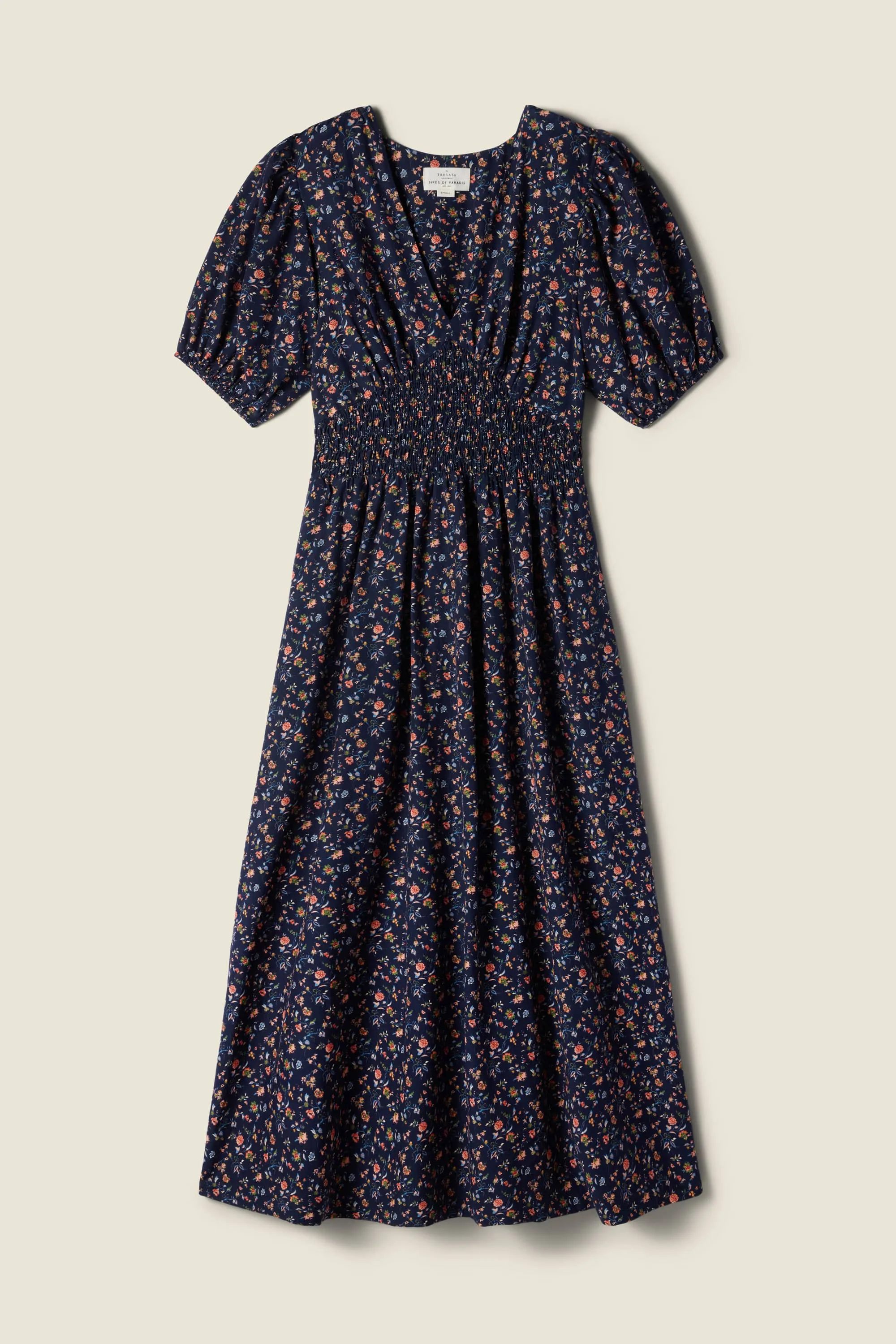 Sonia Dress Navy Rosette sold by Trovata product image thumbnail 2