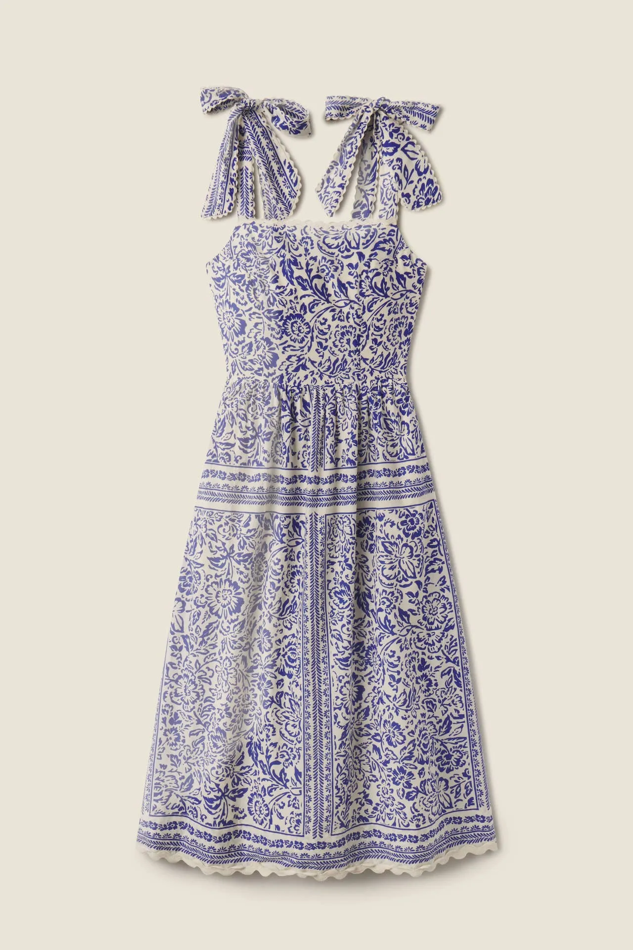Alessia Dress Hydra Border sold by Trovata