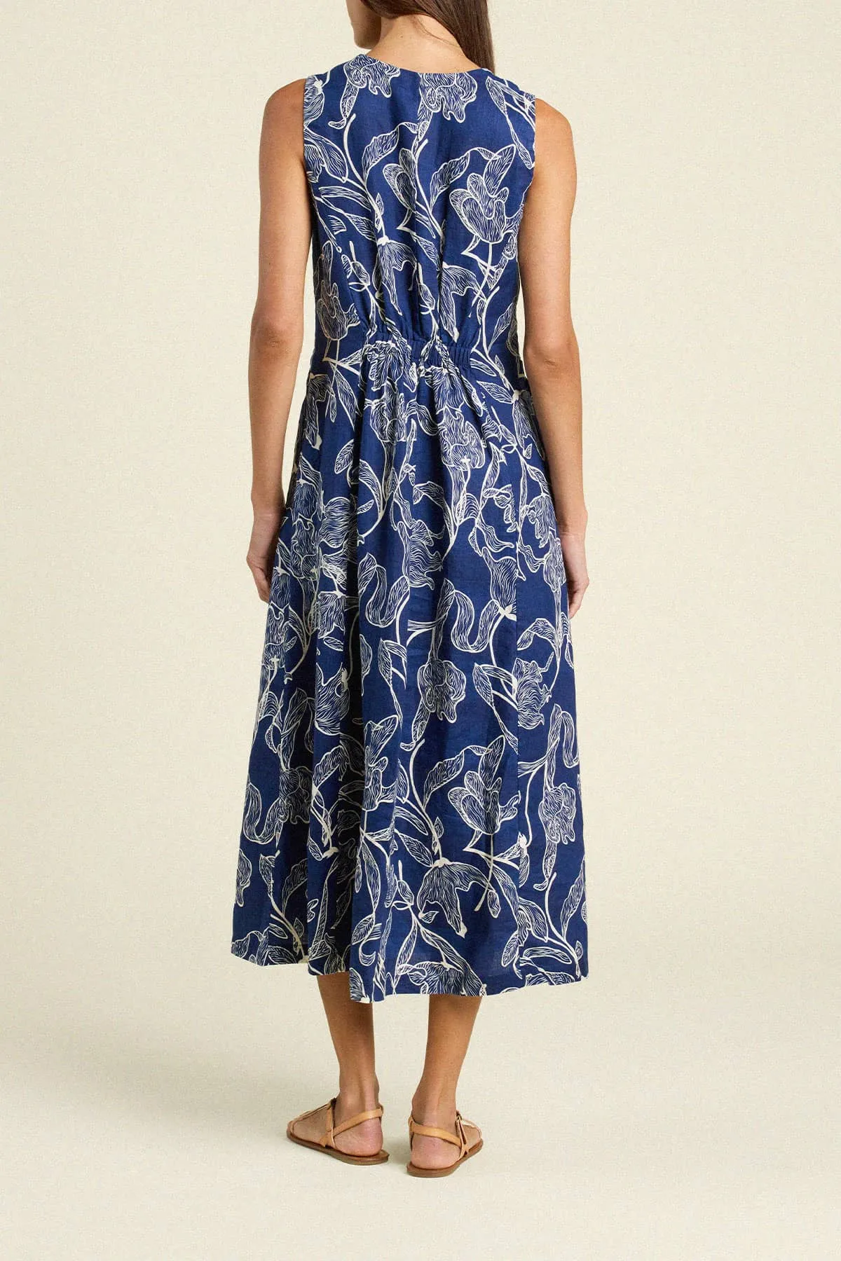 Eleonore Dress High Tide sold by Trovata product image thumbnail 4