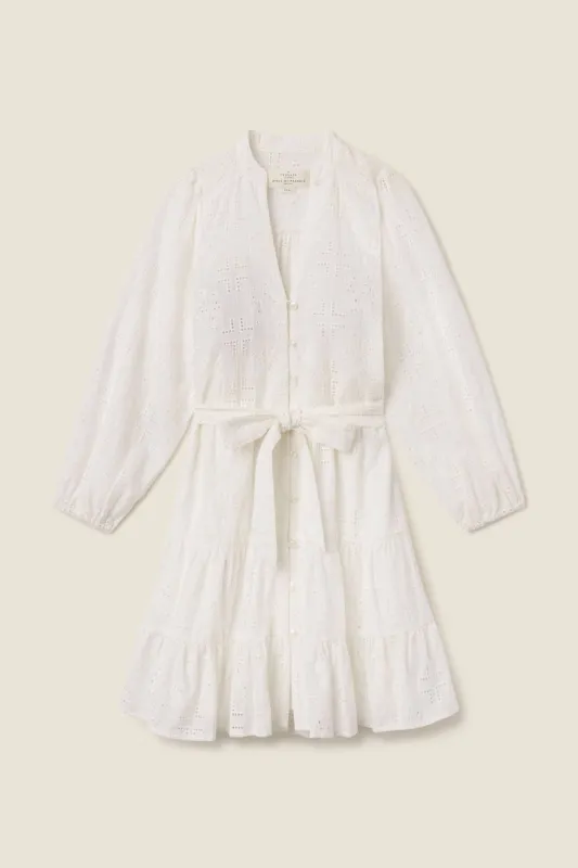 Celeste Dress Handkerchief Eyelet sold by Trovata