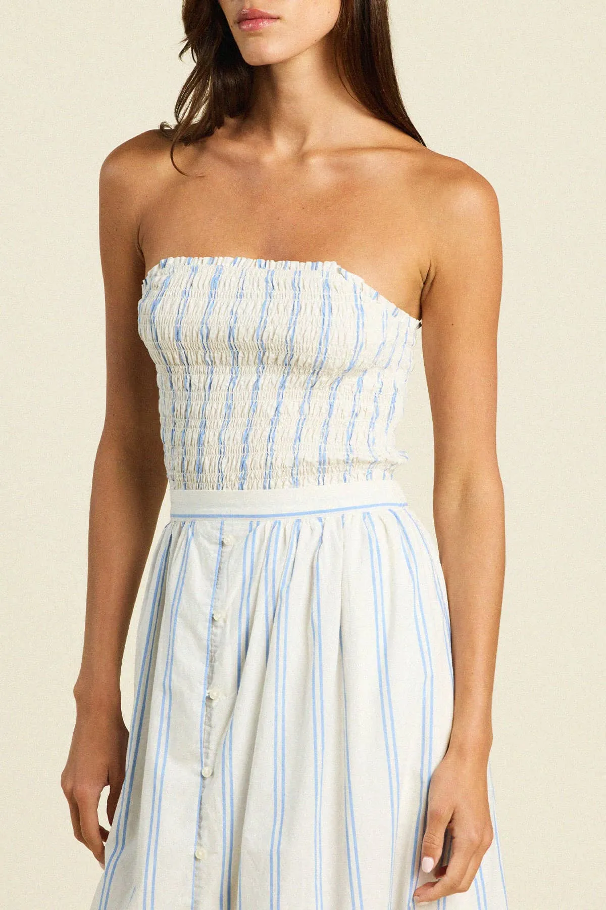 Summer Top Cerulean Stripe sold by Trovata product image thumbnail 2