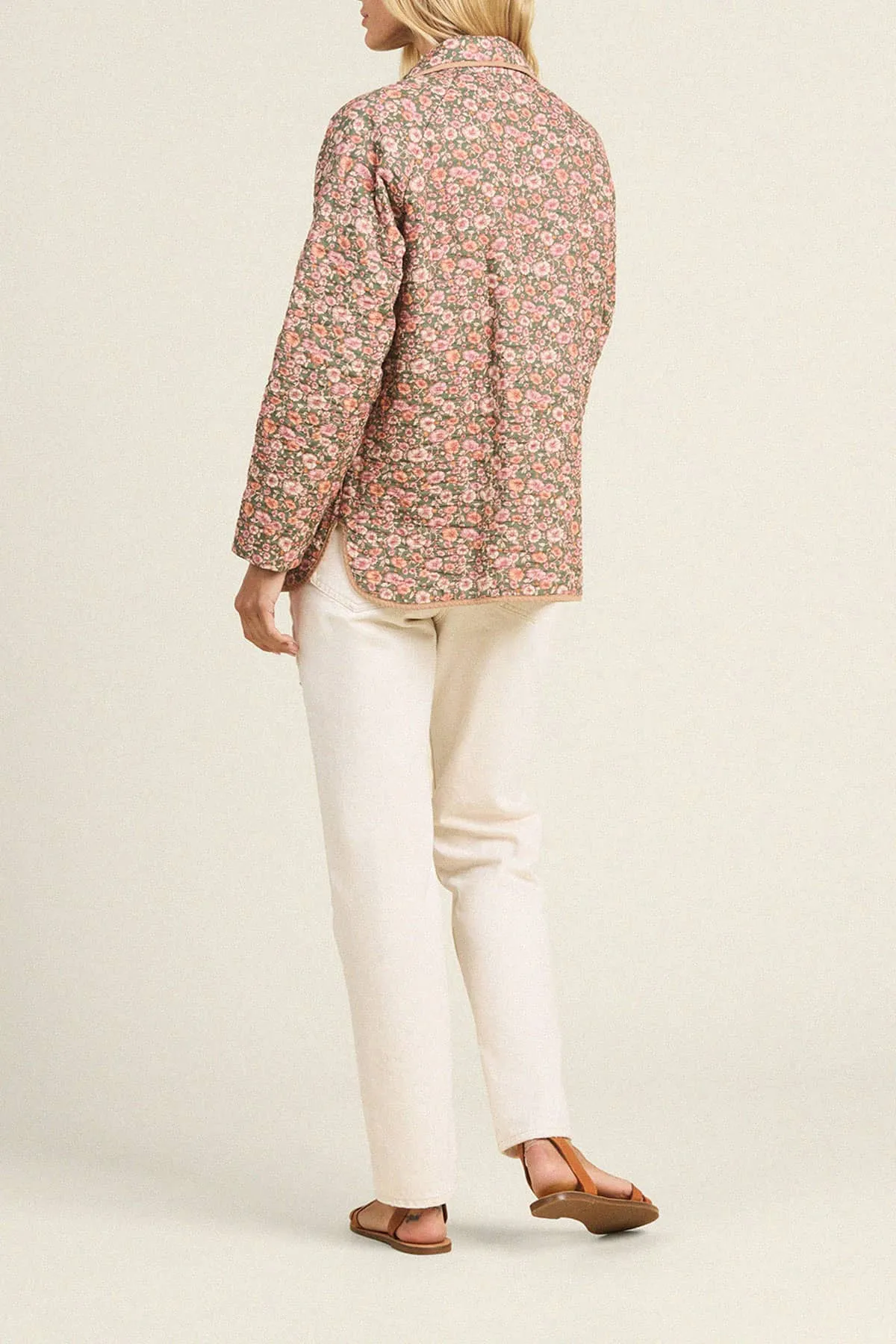 Ginny Quilted Jacket Marigold Mistral sold by Trovata product image thumbnail 5