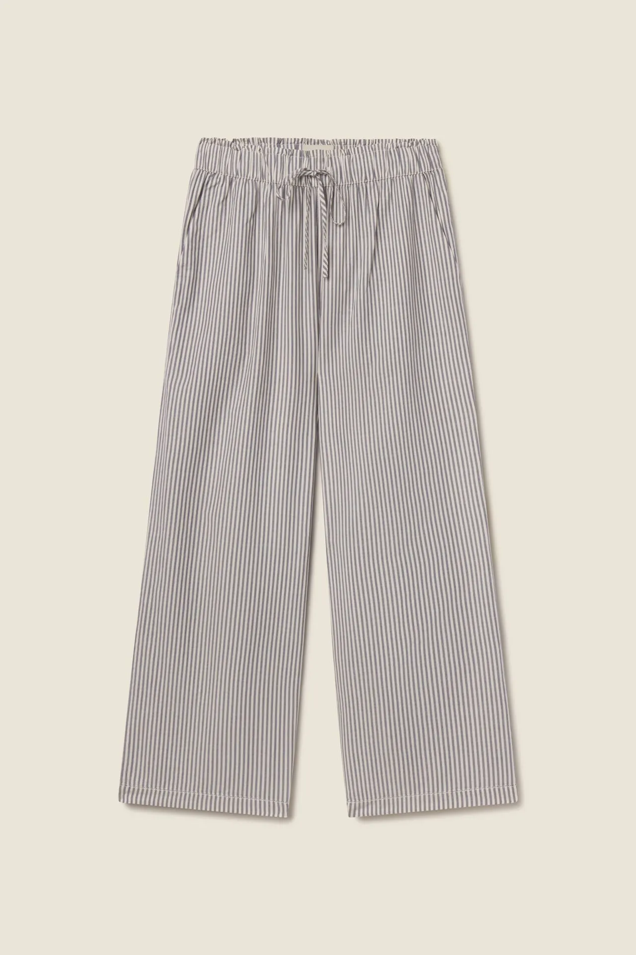 Vera Pant Navy Stripe sold by Trovata