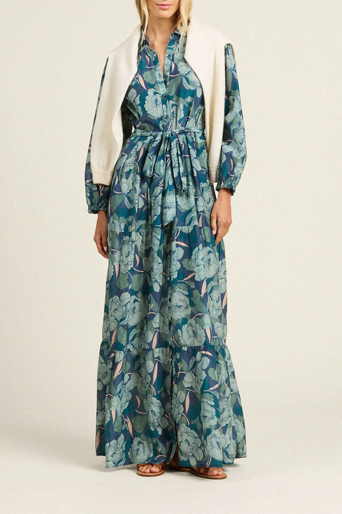 Martina Dress Hushed Shadow sold by Trovata product image thumbnail 3