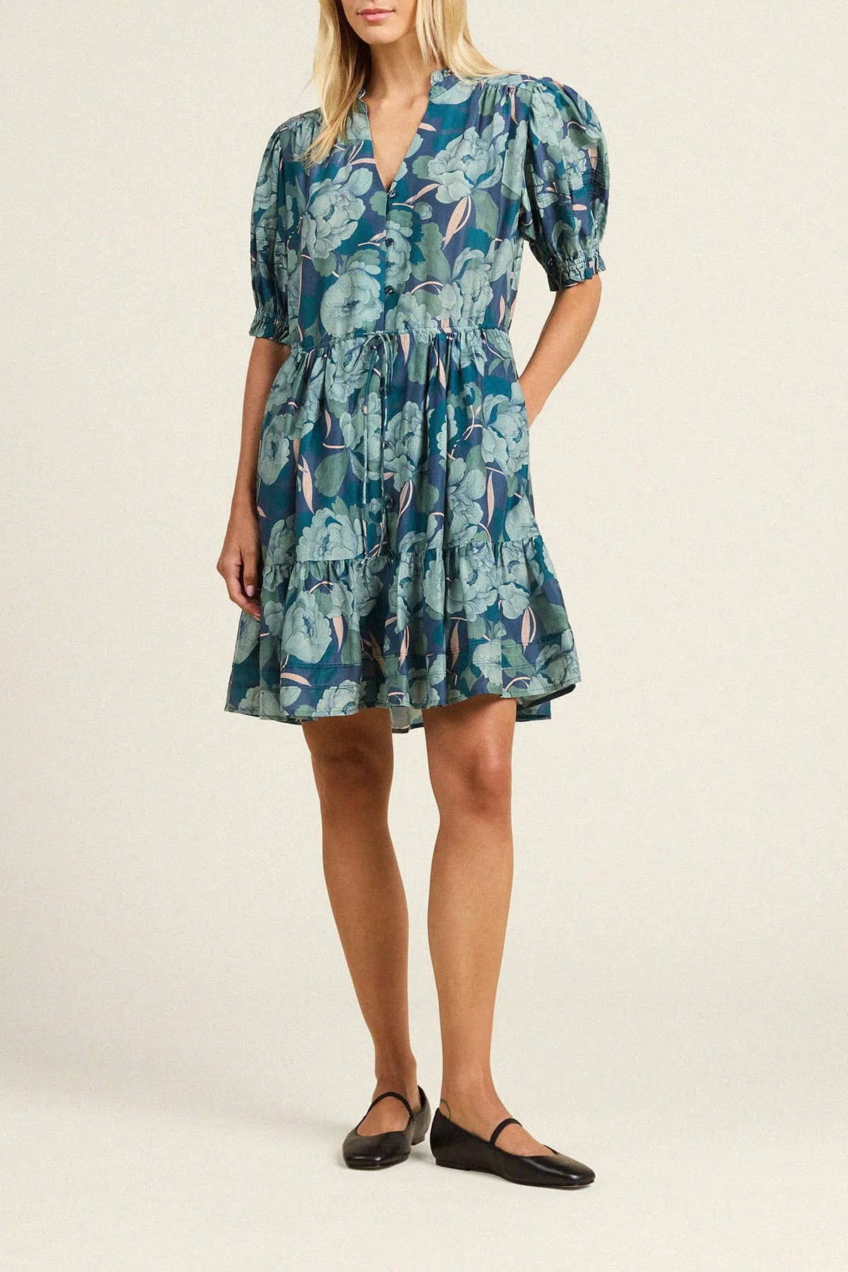 Phoebe Dress Hushed Shadow sold by Trovata product image thumbnail 3