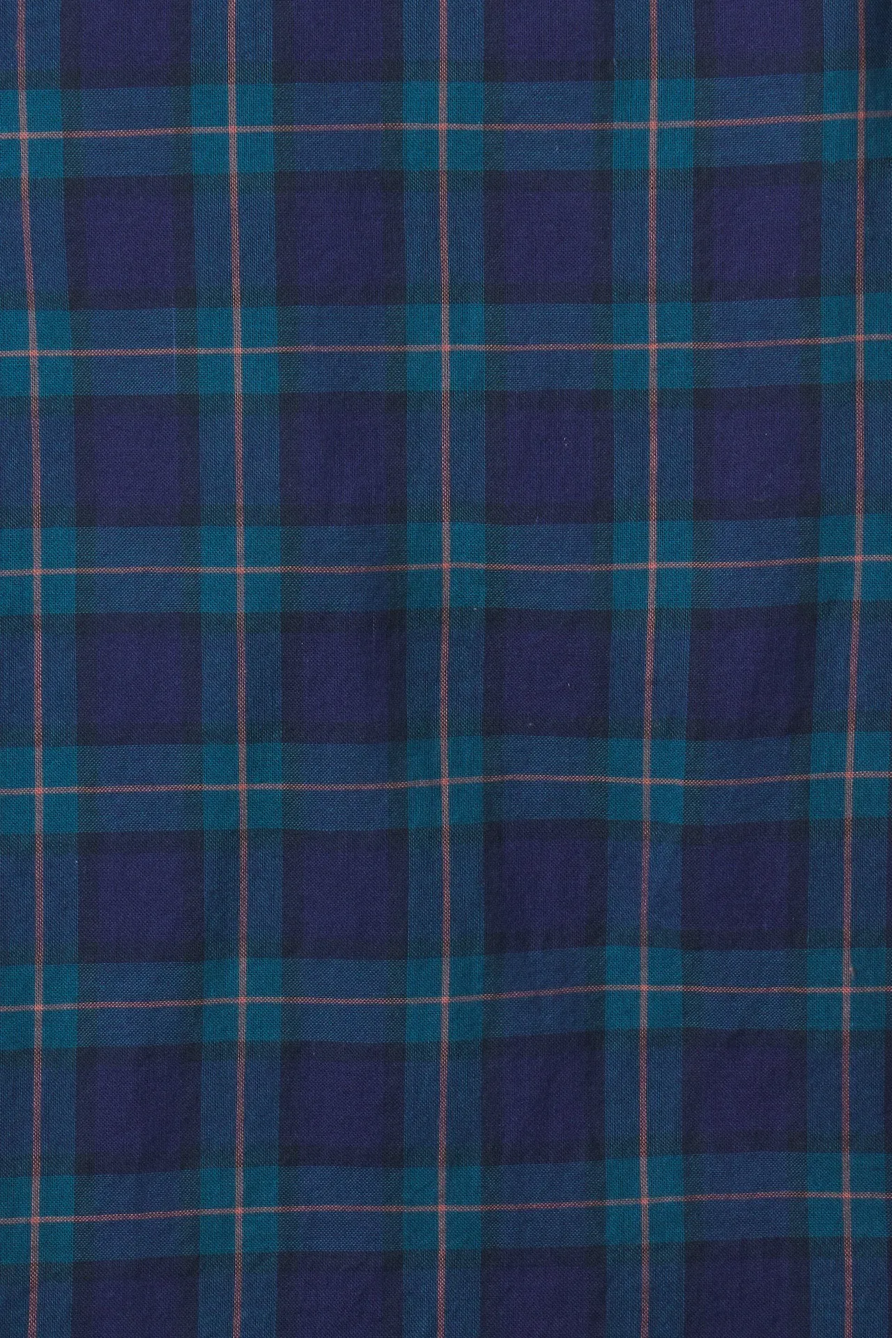 Jess Blouse Oceanside Plaid sold by Trovata product image thumbnail 2