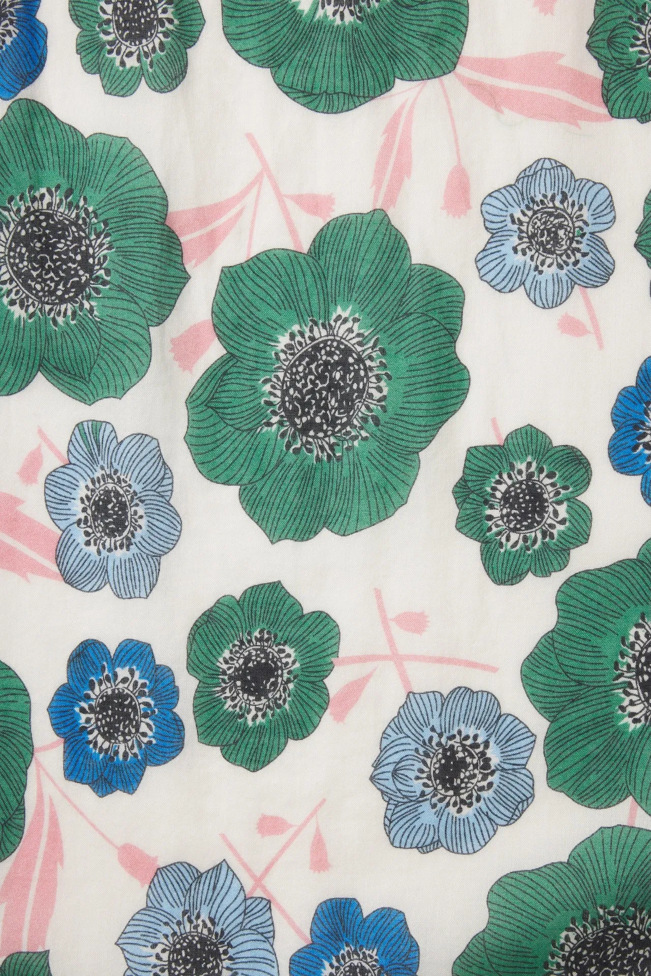 Loren Blouse Green House Bloom sold by Trovata product image thumbnail 5