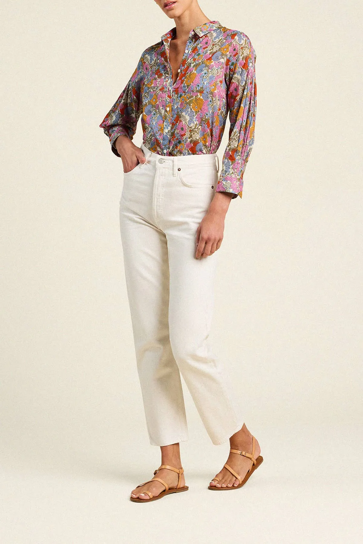Clara Blouse Delicate Tilia sold by Trovata product image thumbnail 3