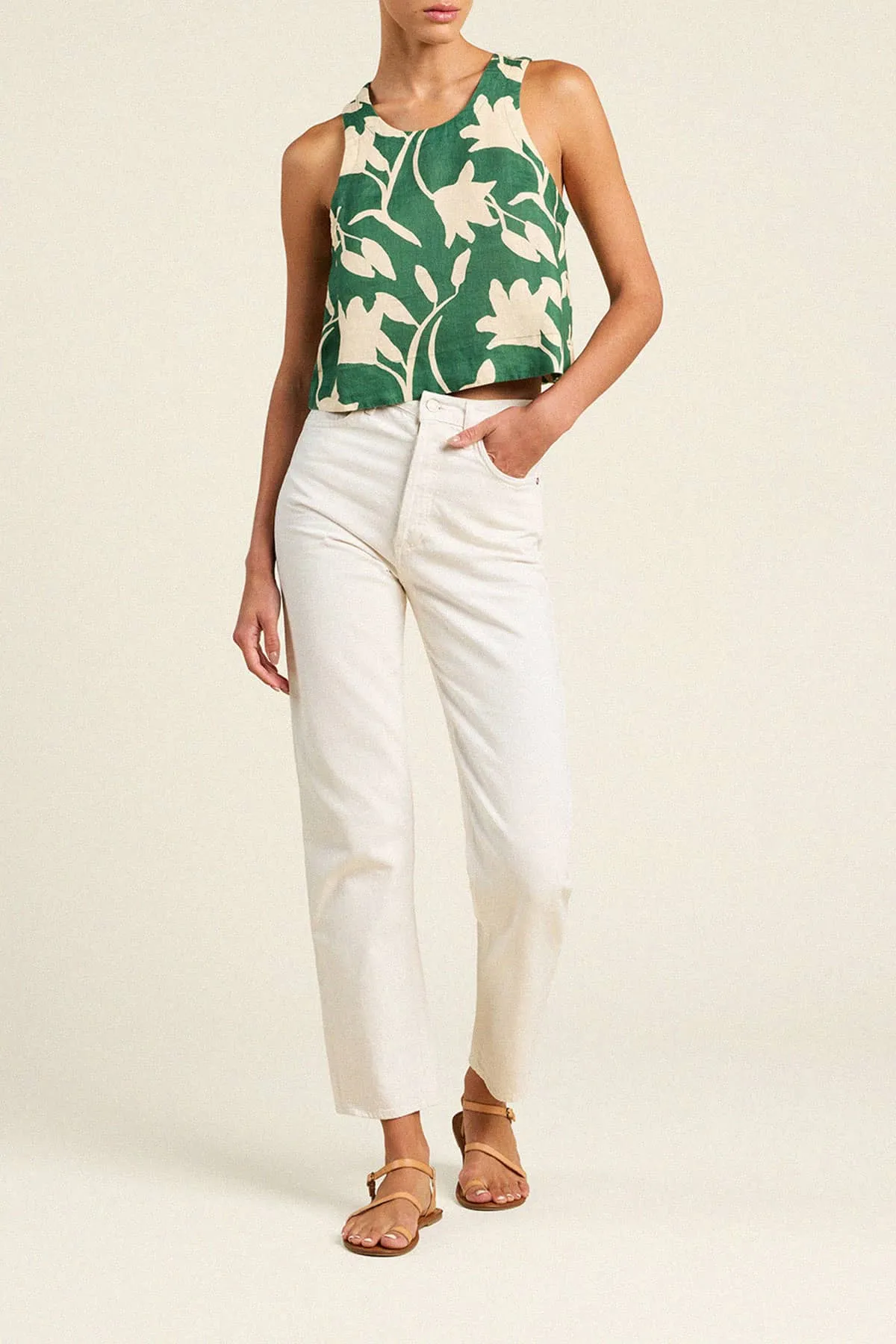 Esther Tank Madalena Floral sold by Trovata product image thumbnail 4
