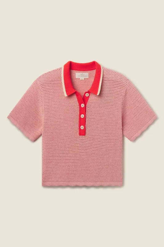 Amalia Polo Rosado sold by Trovata