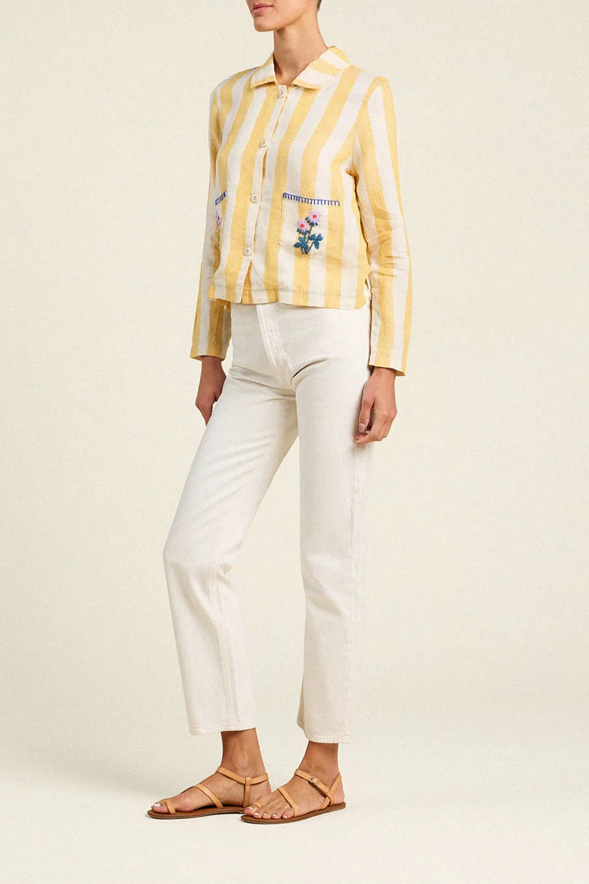 Leni Jacket Faro Stripes sold by Trovata product image thumbnail 4