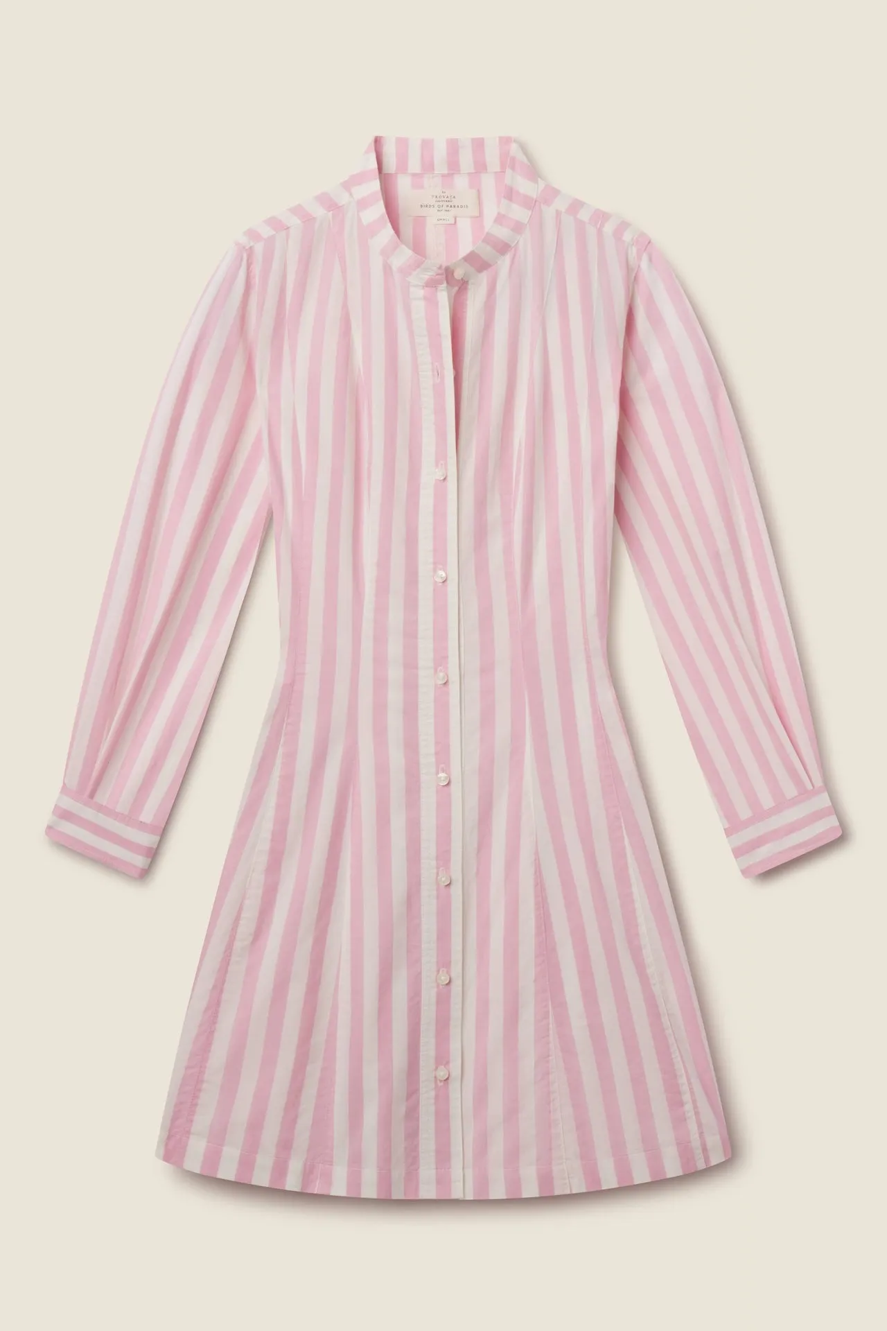 Marina Dress Pink Stripe sold by Trovata