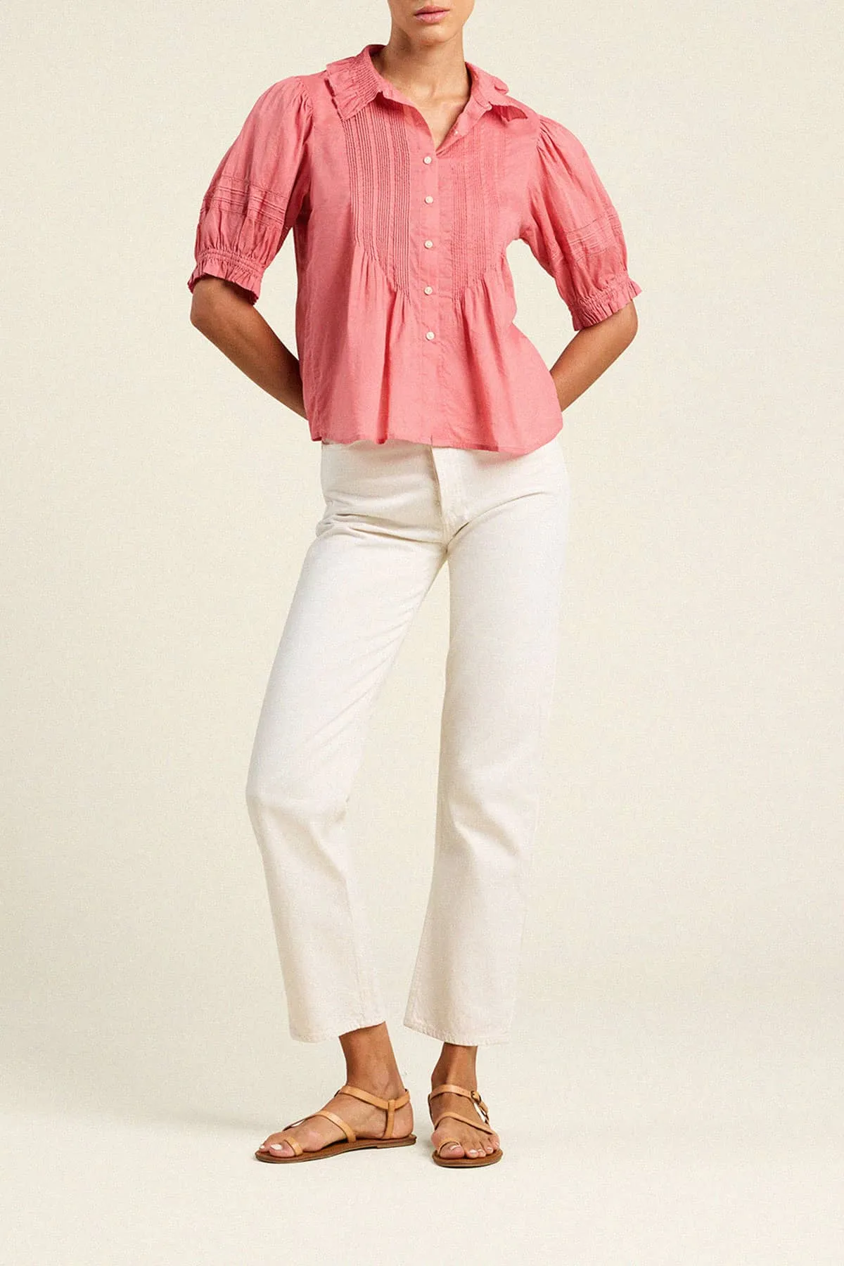 Jess Blouse Rosado sold by Trovata product image thumbnail 4