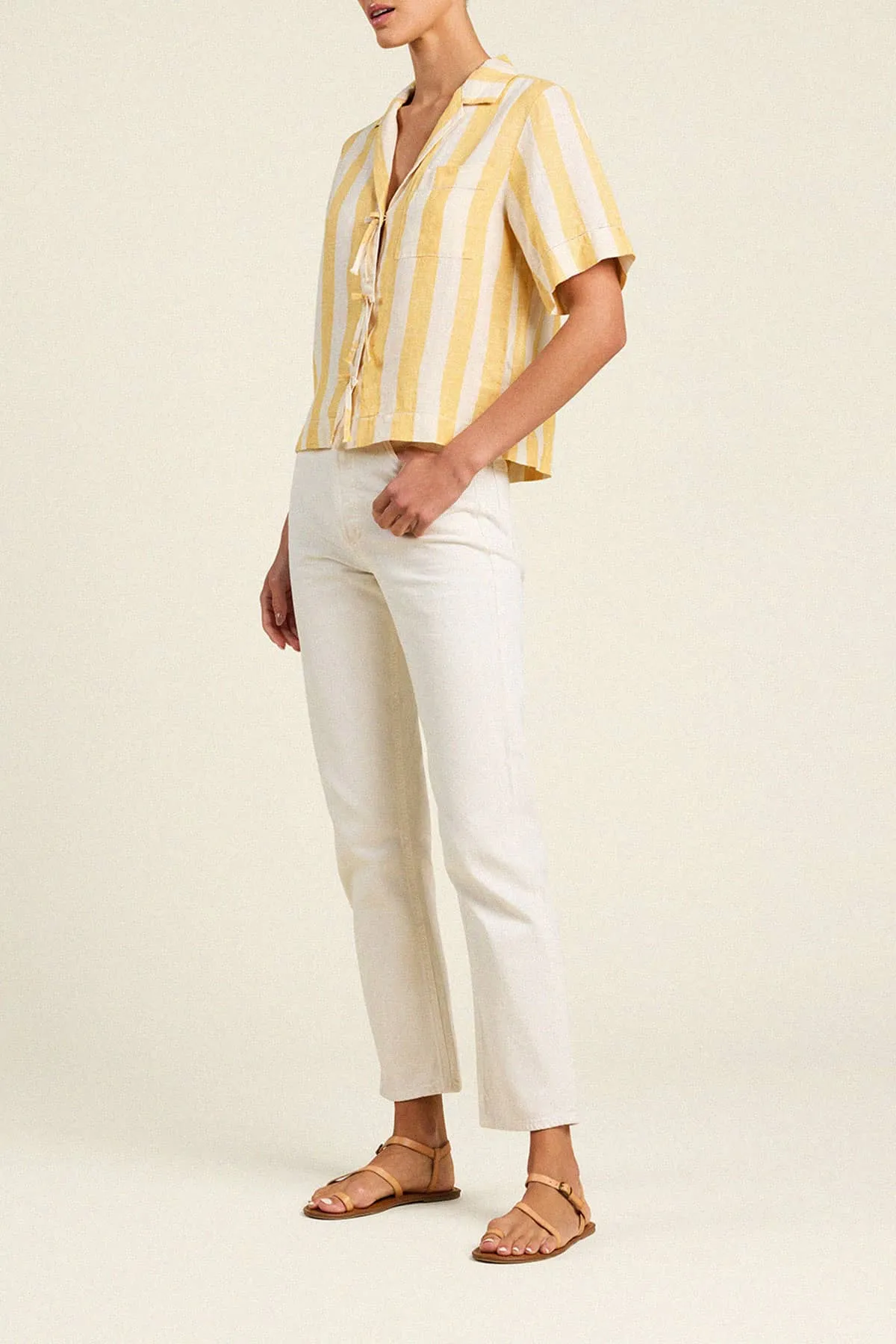 Inez Shirt Faro Stripes sold by Trovata product image thumbnail 3