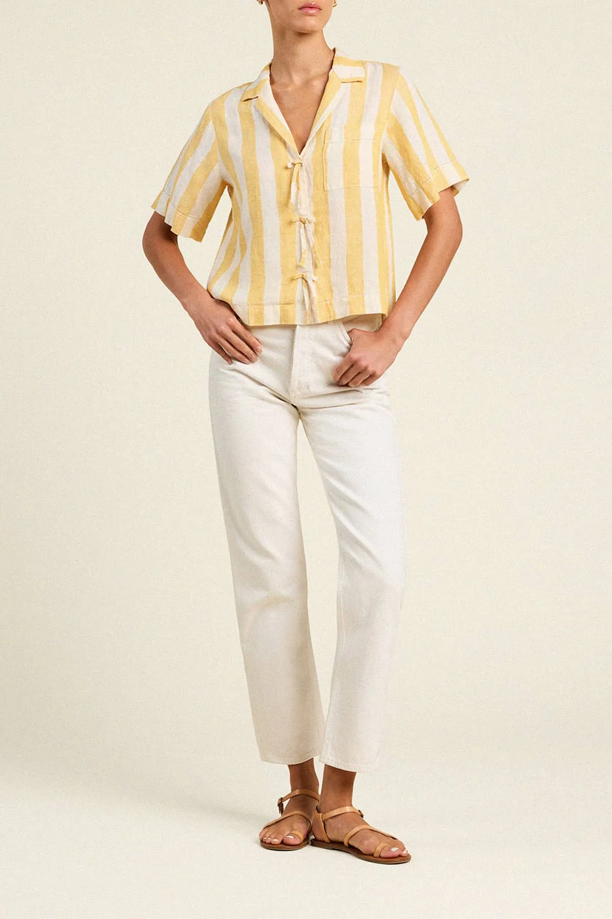 Inez Shirt Faro Stripes sold by Trovata product image thumbnail 2
