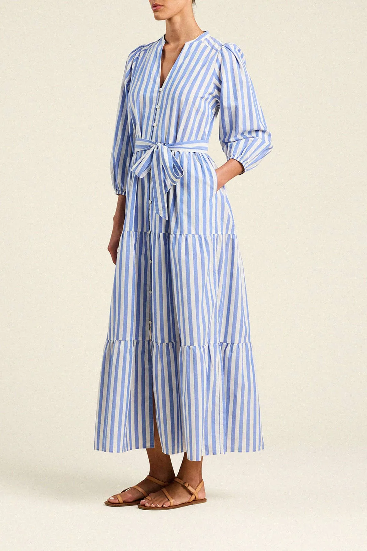 Lia Dress Volpi Lines sold by Trovata product image thumbnail 4