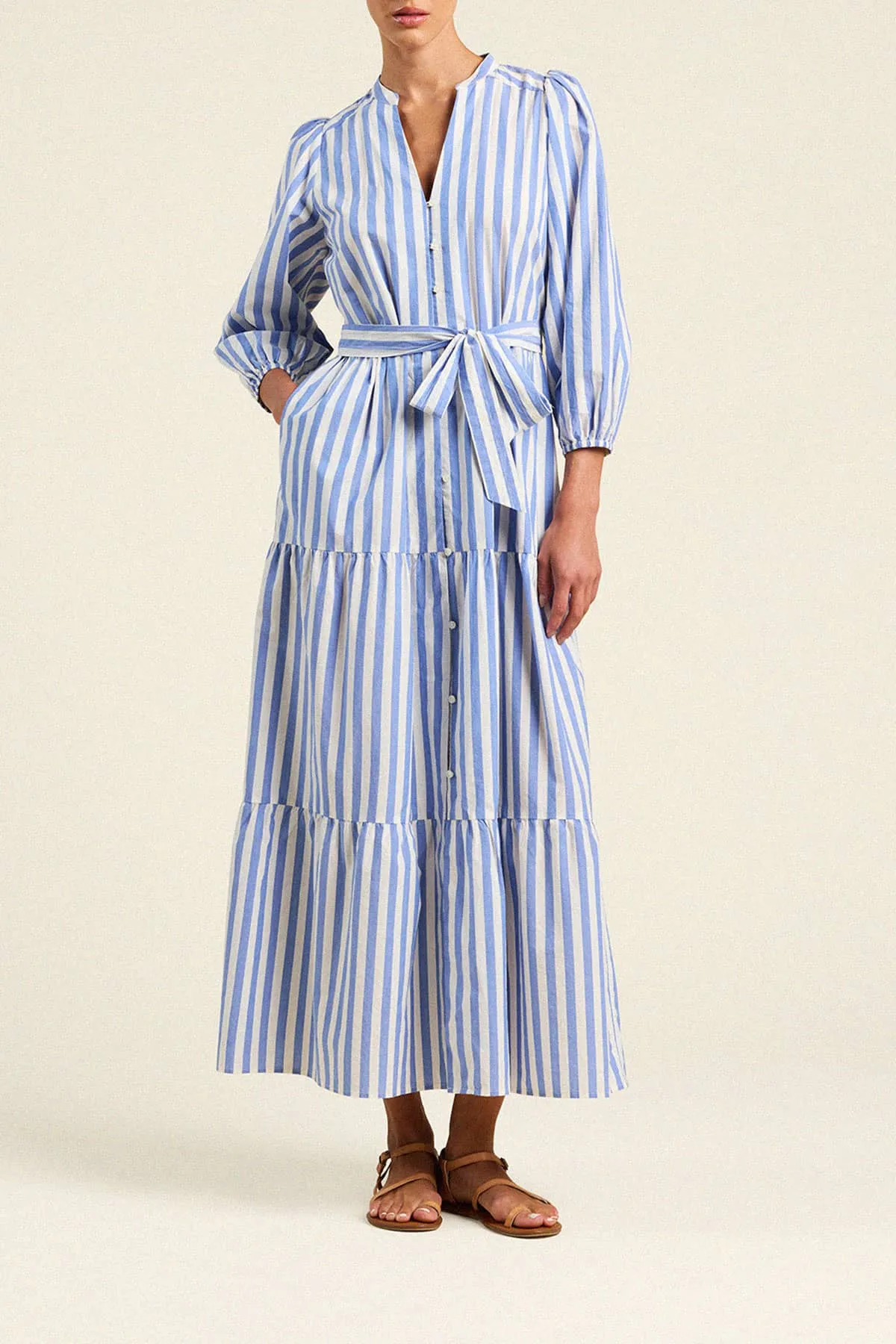 Lia Dress Volpi Lines sold by Trovata product image thumbnail 3