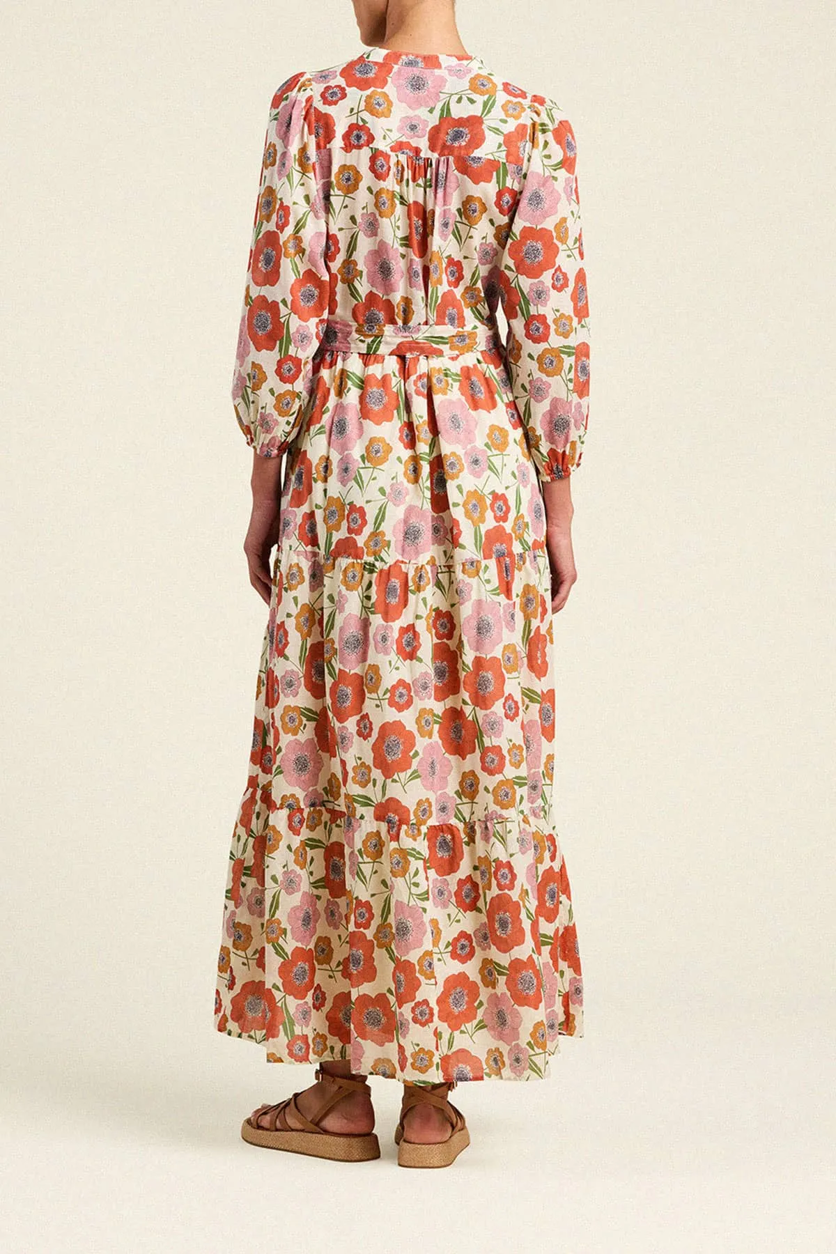 Lia Dress Poppy Costa sold by Trovata product image thumbnail 5