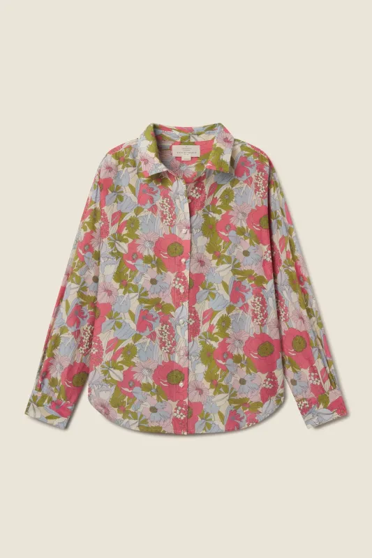 Emilia Oversized Shirt Tarsila Bloom made by Trovata