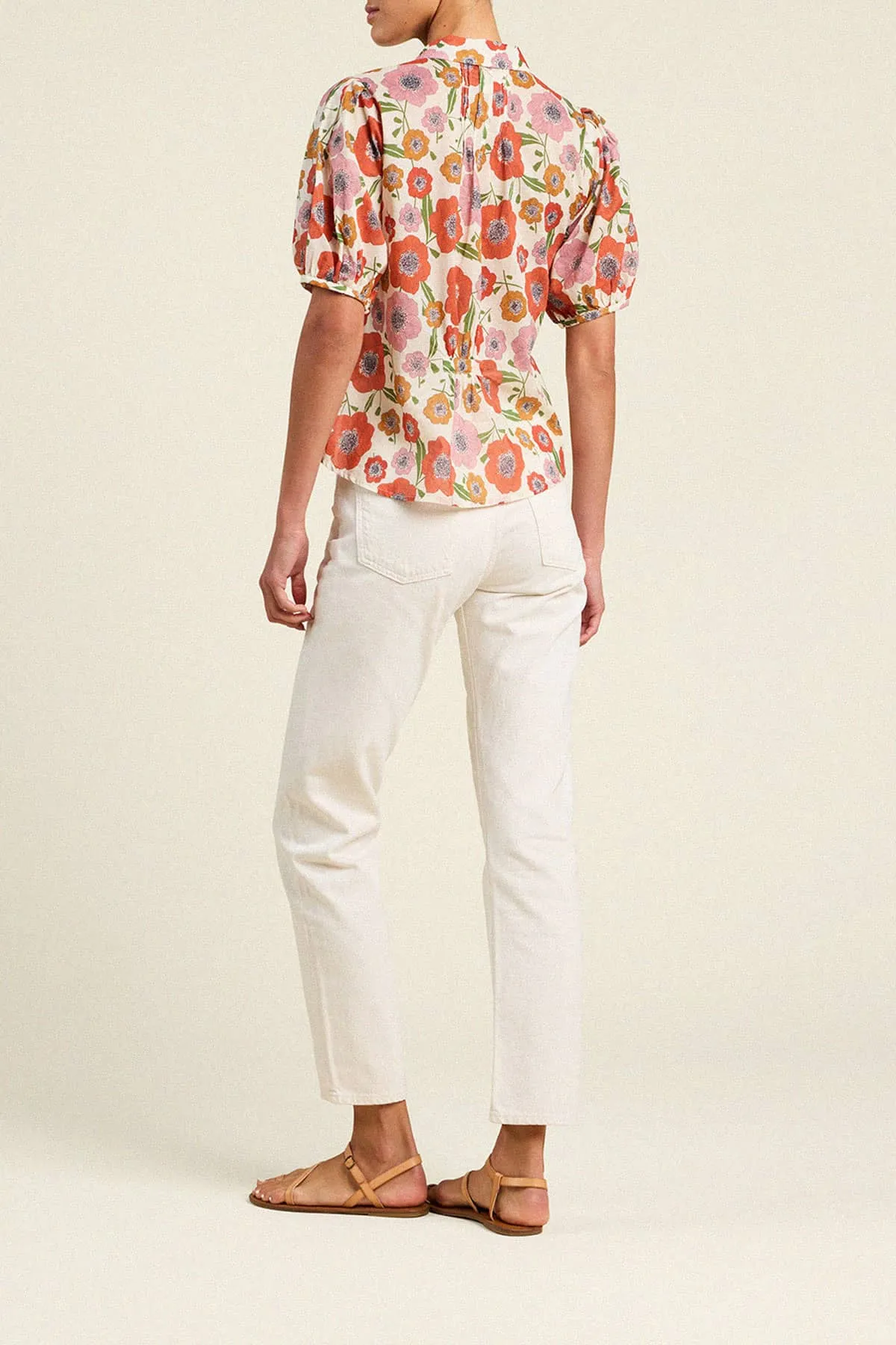 Nadine Blouse Poppy Costa sold by Trovata product image thumbnail 4