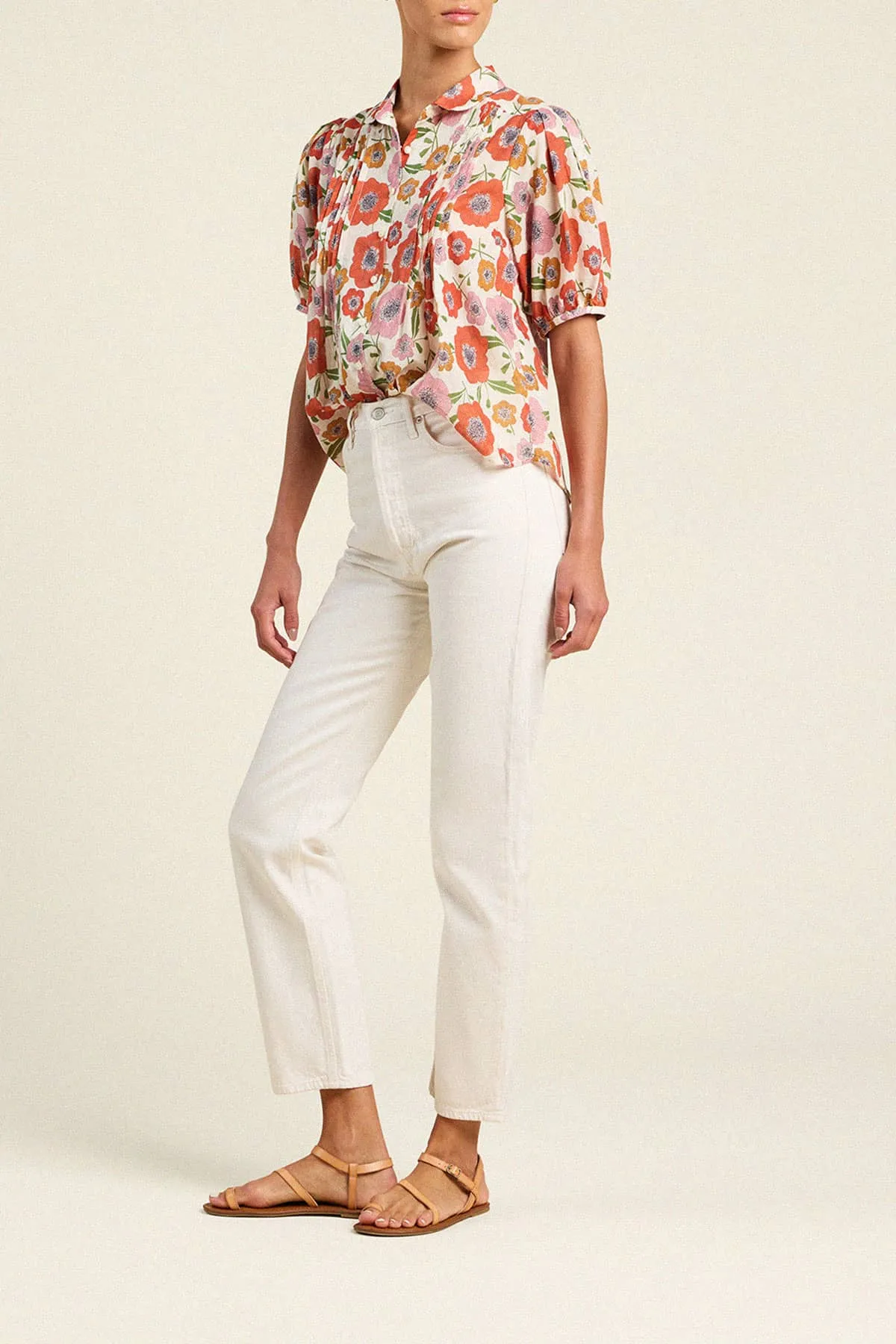 Nadine Blouse Poppy Costa sold by Trovata product image thumbnail 3